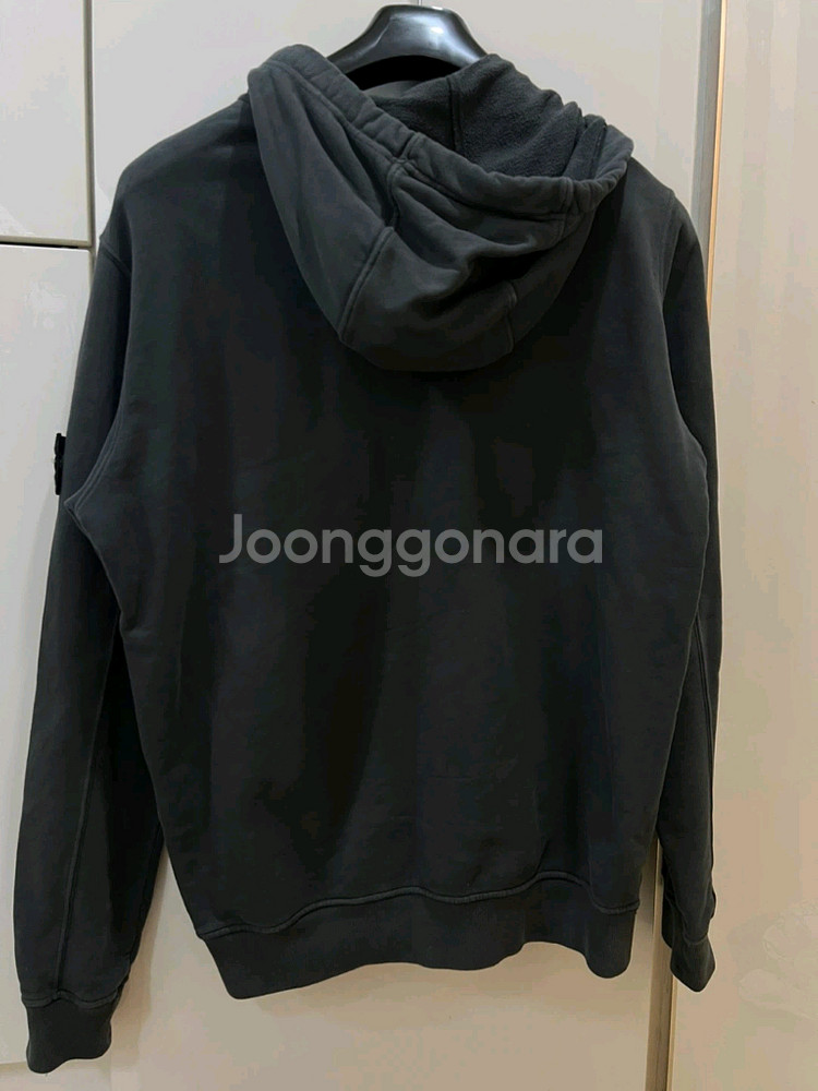 24fw 스톤아일랜드 차콜 후드집업 L (새상품급)--1