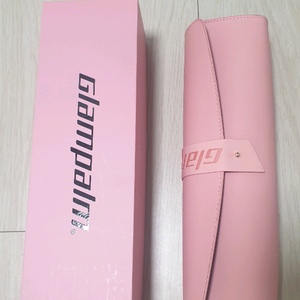 글램팜 고데기 GP202 (핑크)+핑크 파우치(새제품