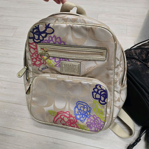 코치 coach 플라워 백팩