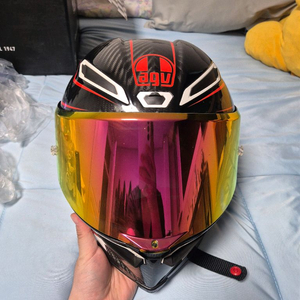 agv 피스타 유로핏 gp rr 카본레드 세나50s 팜