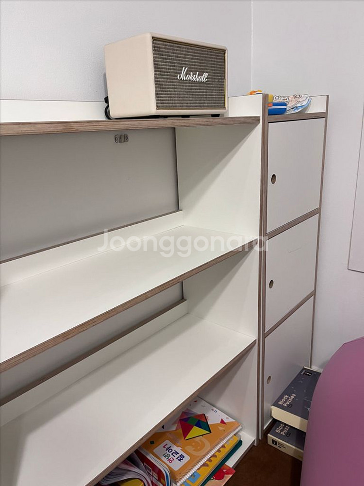 JD홈드레싱 아동 책장 3단--1