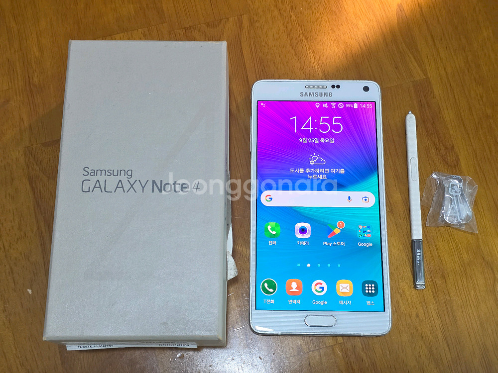 갤럭시 노트4 32GB 화이트--0