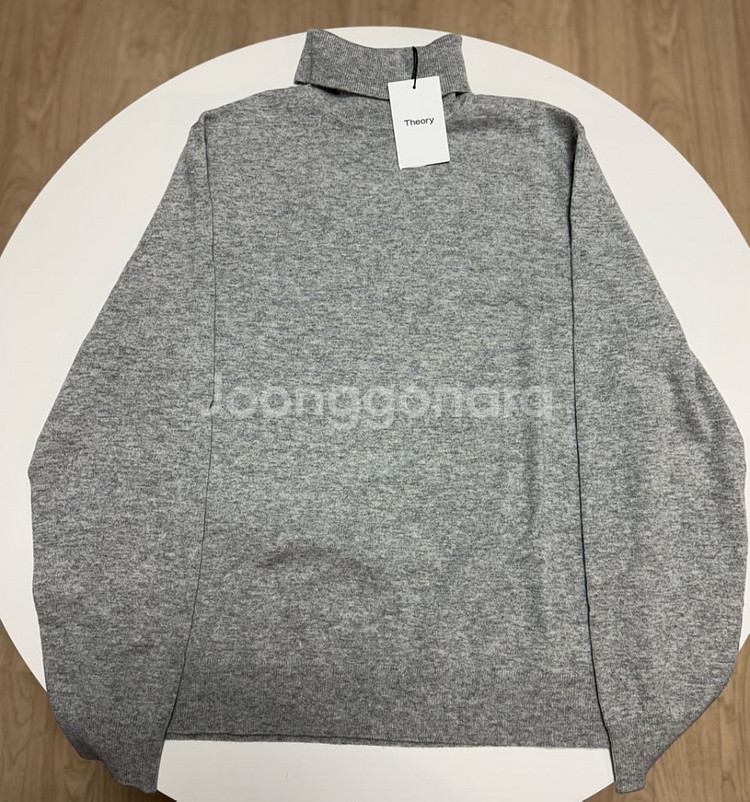 띠어리 힐레스 캐시미어 터틀넥 L XL 정가60--1