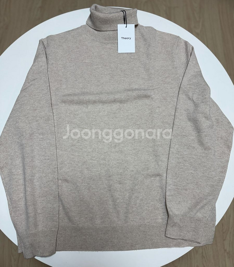 띠어리 힐레스 캐시미어 터틀넥 L XL 정가60--3