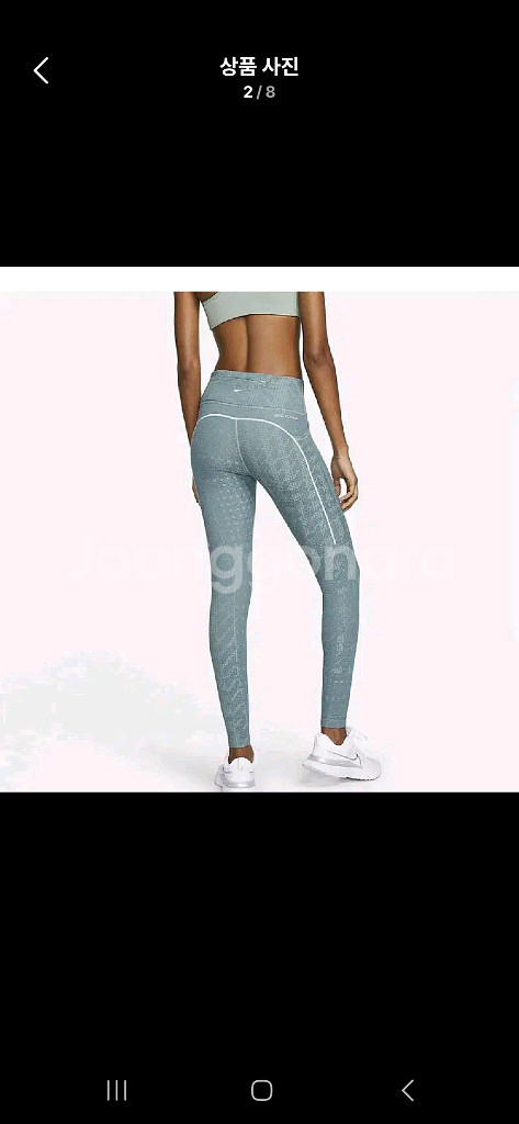 나이키 우먼스 에픽럭스 러닝 레깅스 S(65) 새제품--1