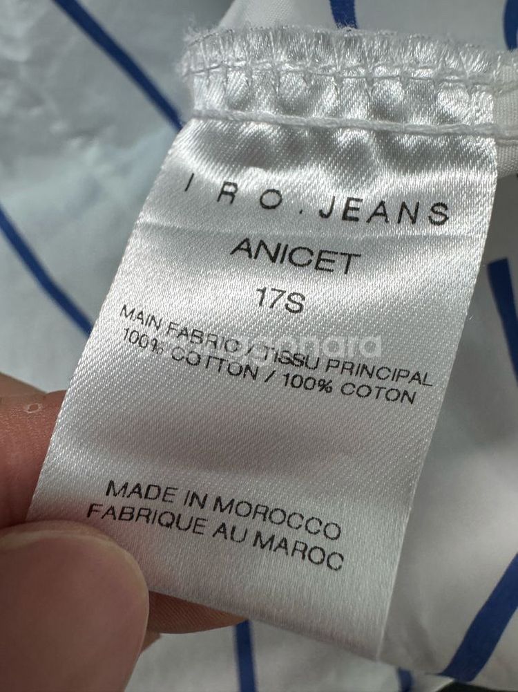 정품 IRO jean 이로 스트라이프 셔츠 M--3