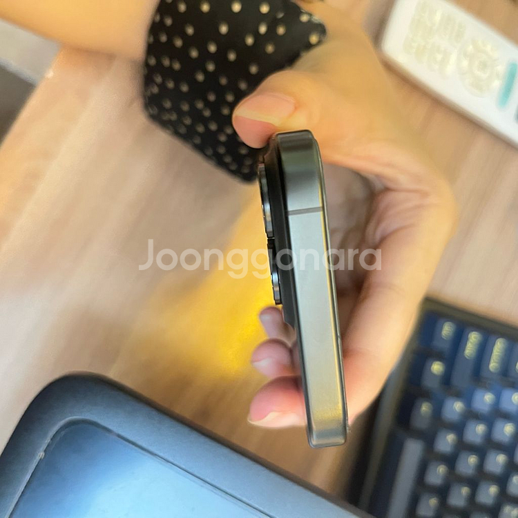 아이폰 15프로 256 티타늄블랙 리퍼폰 효율100--6