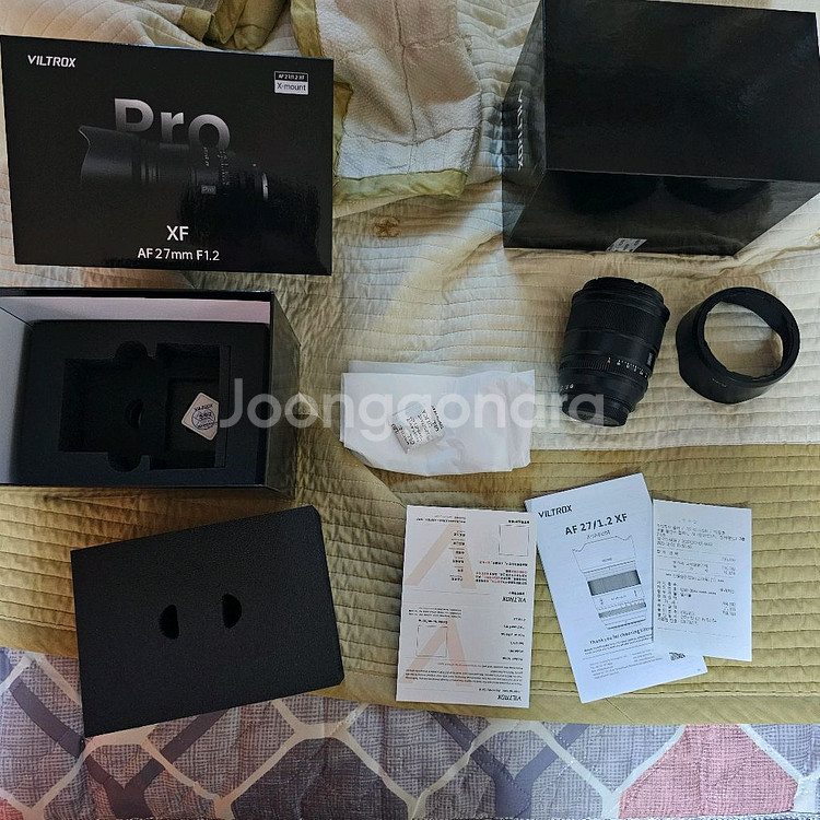 빌트록스 27mm F1.2 PRO 후지 X 마운트 렌즈--0