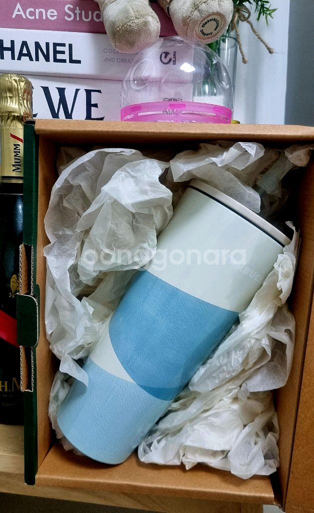 스타벅스 오션 사이언 블루 텀블러 710 선물용--1