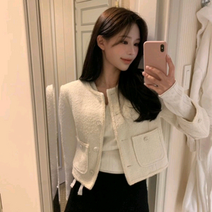 미네트샵 로웰 트위드자켓 아이보리