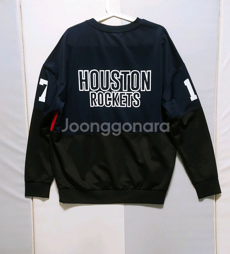 [XXL] NBA 휴스턴 긴팔티 다크블랙229--4