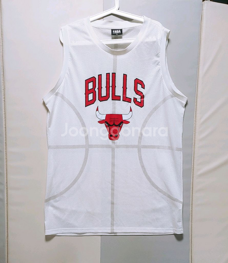 [3XL] NBA 시카고불스 나시티 화이트166--0