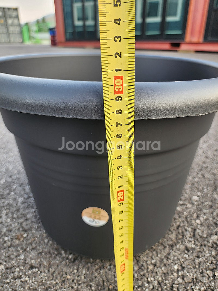 Elho 엘호 그린베이직 실린더 40cm 화분--2
