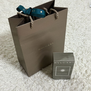 불가리 뿌르옴므 향수 + 쇼핑백 세트