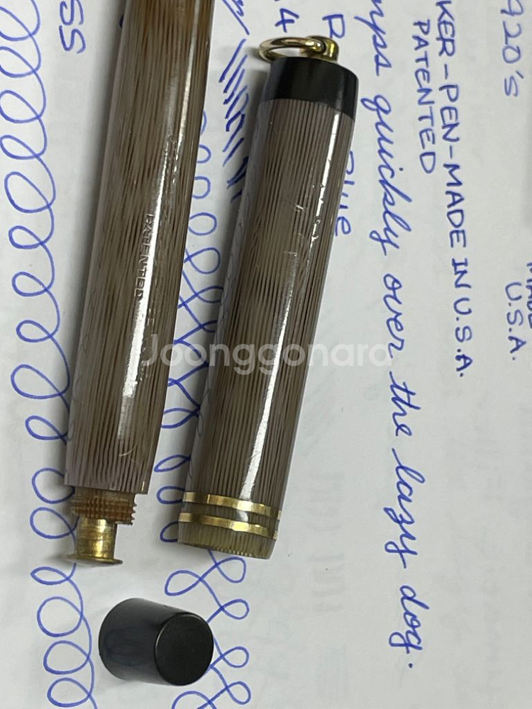 파카 만년필 쁘띠 파스텔 모브 14K F닙--5