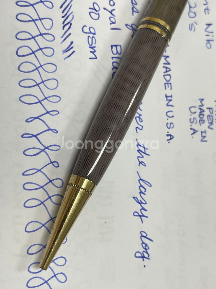 파카 만년필 쁘띠 파스텔 모브 14K F닙--6