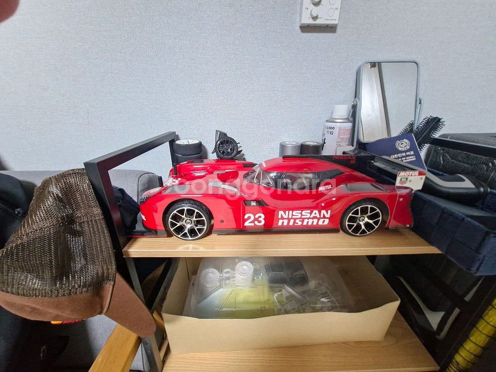 타미야 TB04 nissan GTR Lm RC카--1