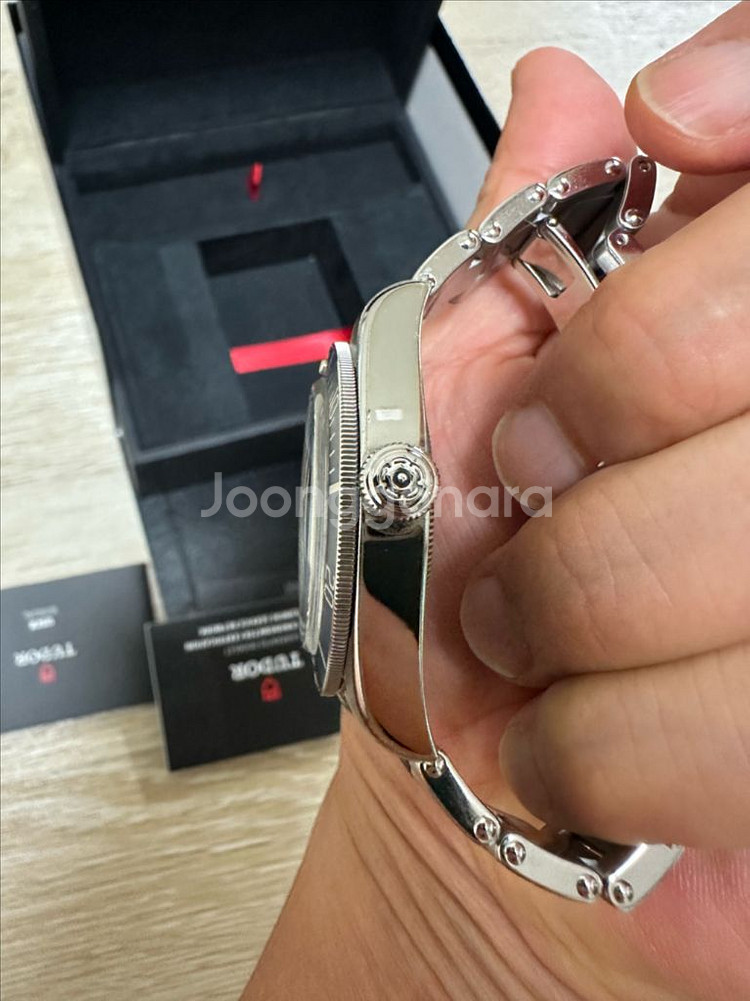 튜더블랙베이58청판39mm 완전민트 새것같음 23년구매--7