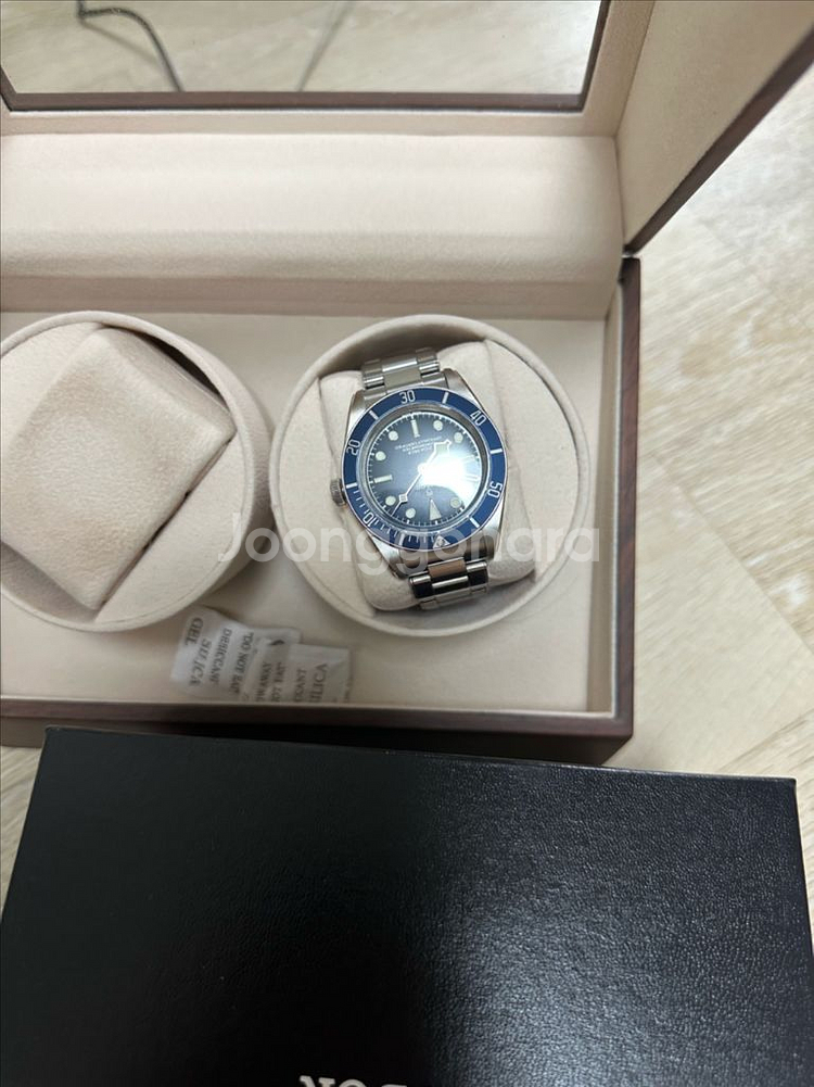 튜더블랙베이58청판39mm 완전민트 새것같음 23년구매--8