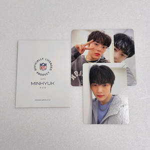 몬스타엑스 민혁 NFL 포카 일괄 이미지