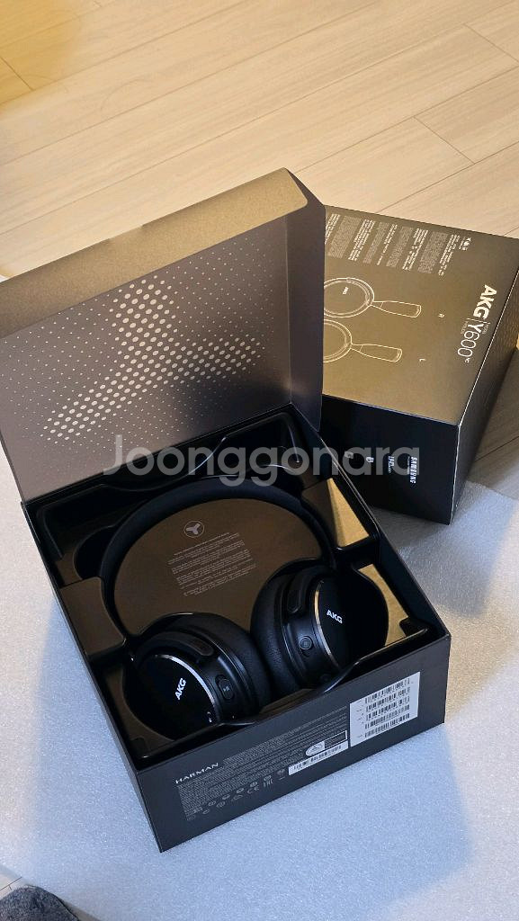 akg y600nc 무선헤드폰--6