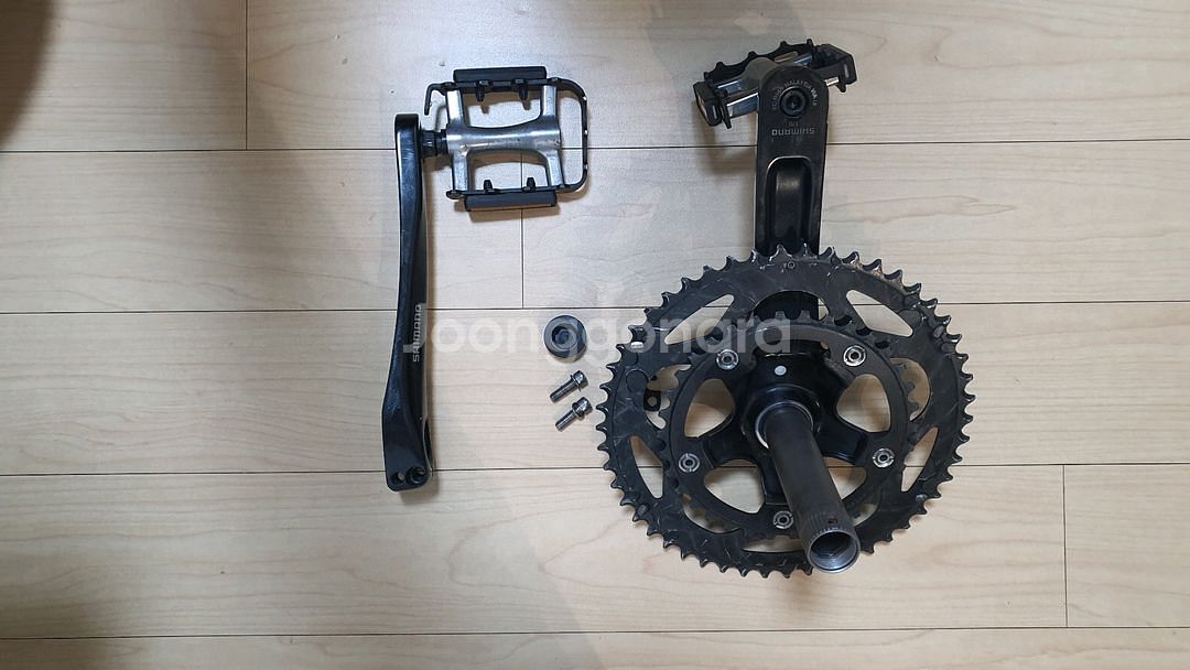 시마노 10단 크랭크 세트 R565 50-34t--1