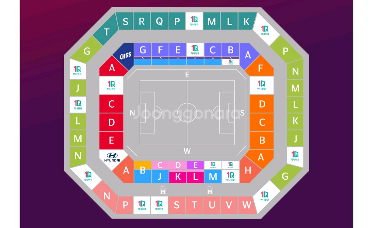 국가대표 축구 브라질전 레드존 3등석 4연석 2연석--0