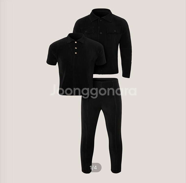 (최저가)라피나토에뚜알 플리츠 3pcs 셋업 50사이즈--2