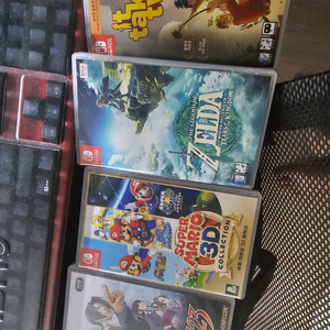 스위치 게임 모음 슈퍼마리오3D컬렉션 역전재판 왕눈