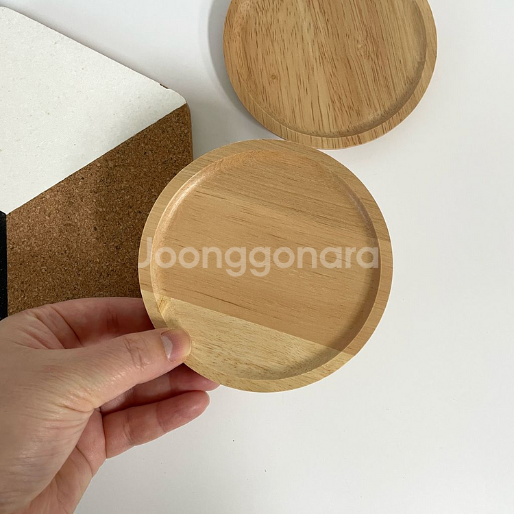 (3개일괄) 코르크 냄비받침(소품 받침), 컵받침--5