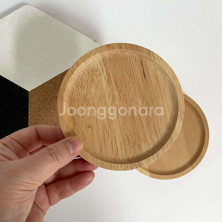 (3개일괄) 코르크 냄비받침(소품 받침), 컵받침--4