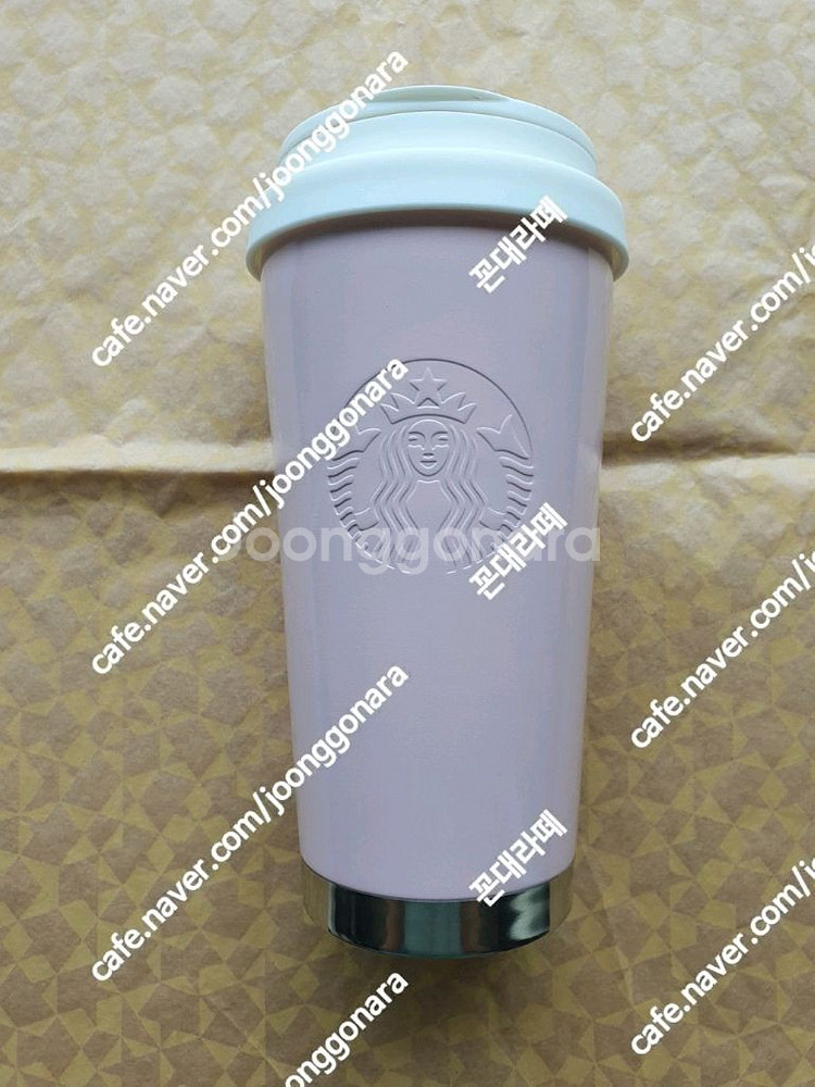 스타벅스 SS 사이렌 핑크 엘마 텀블러 473ml--0