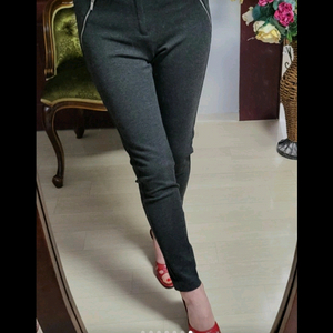 자라 회색 보카시 스판 바지