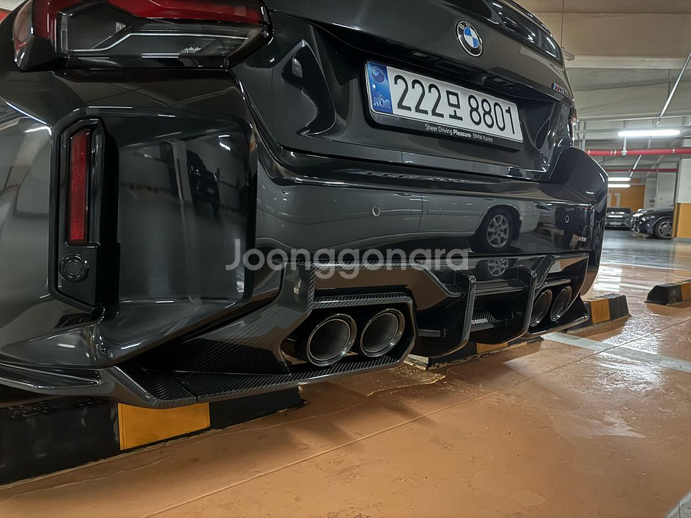 BMW G87 M2 수쿠 드라이카본 리어디퓨저--1