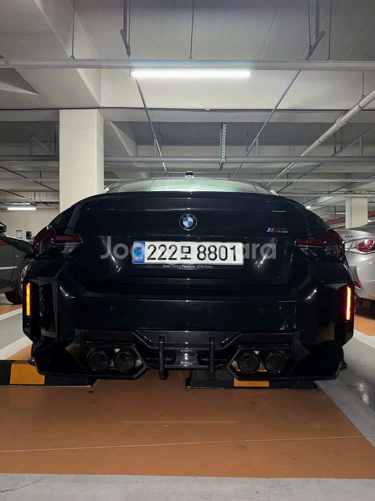 BMW G87 M2 수쿠 드라이카본 리어디퓨저--0