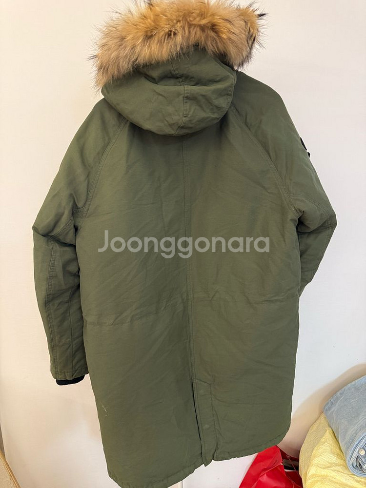 펜필드 허드슨 패딩 야상 M 카키--3