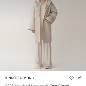 킨더살몬 핸드메이드 코트 판매합니다.