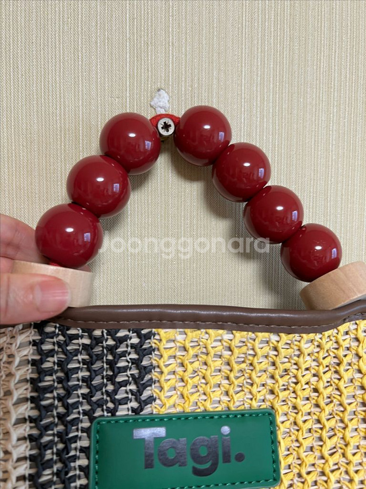 Tagi 라탄가방 크로스백--4