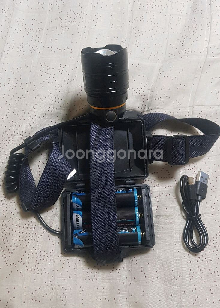 가장밝은 XHP360헤드랜턴.해루질.36코어--2
