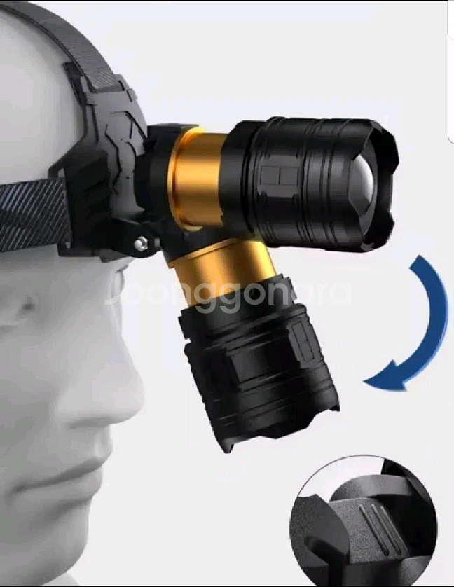 가장밝은 XHP360헤드랜턴.해루질.36코어--7