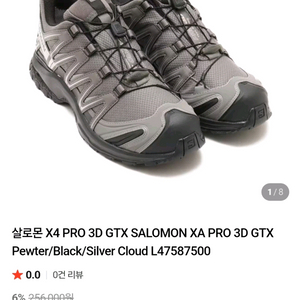 살로몬 XA 프로 3D 그레이 260