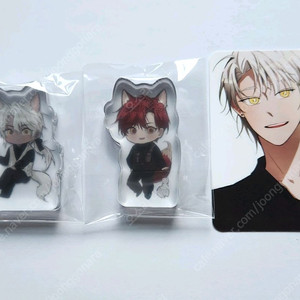 블랙배저 비공굿 일괄(힐데 포카, 아크릴 굿즈 등)