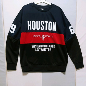 [XXL] NBA 휴스턴 긴팔티 다크블랙229