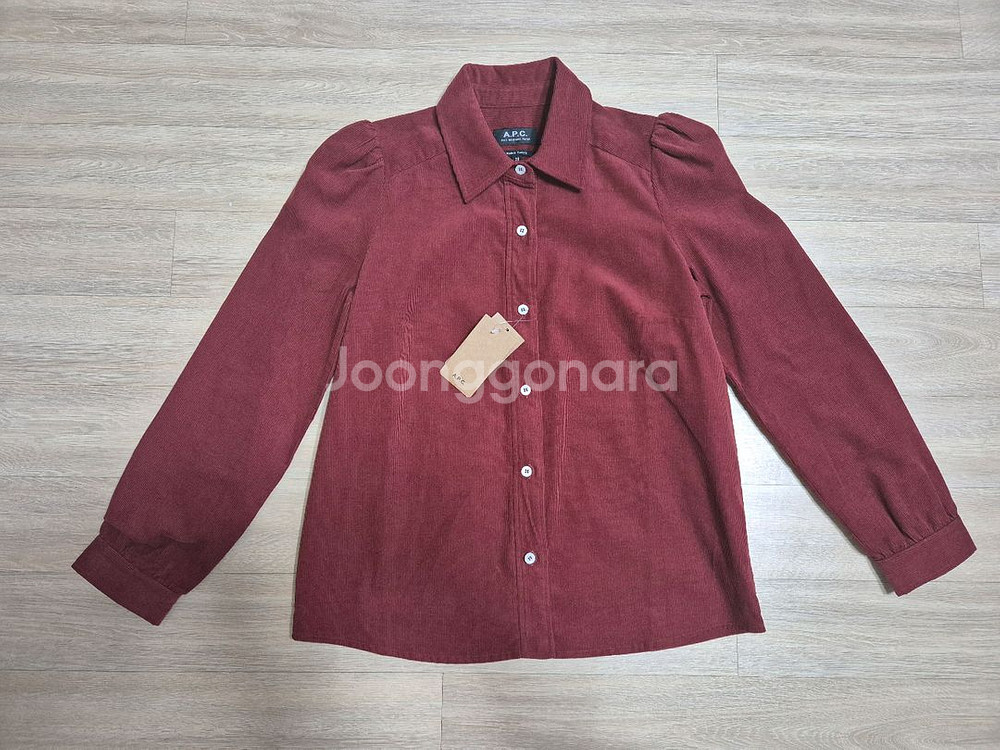 아페쎄 A.P.C 여성 블라우스.남방사이즈 38새상품--0