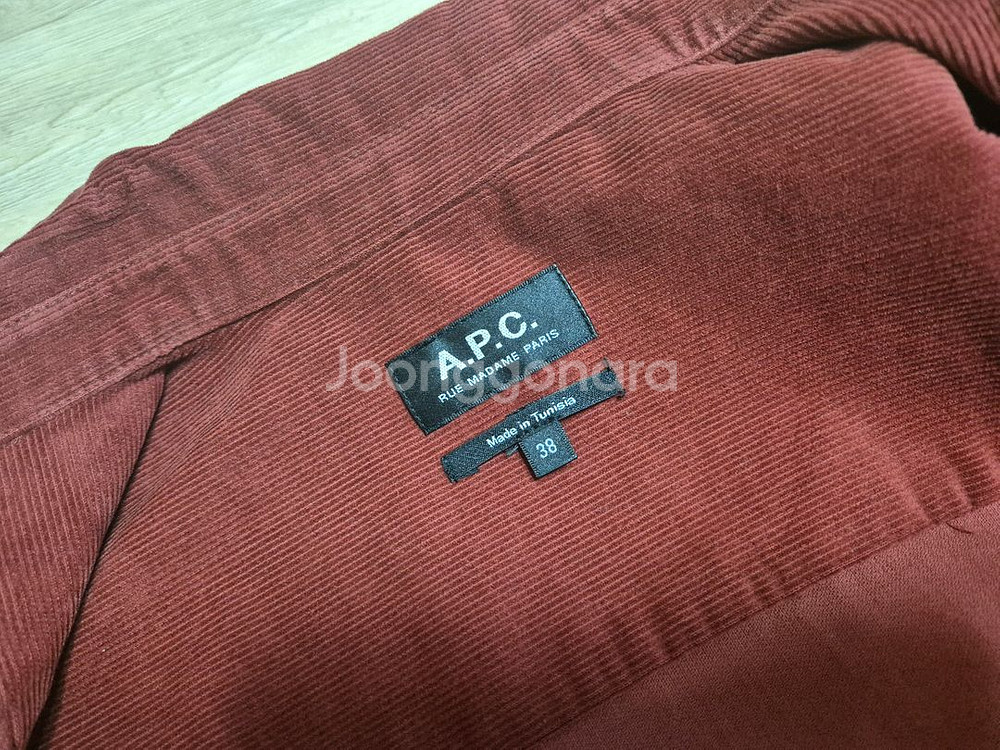 아페쎄 A.P.C 여성 블라우스.남방사이즈 38새상품--3