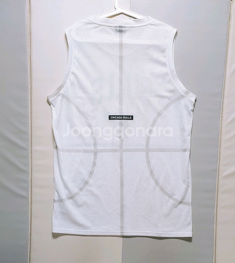 [3XL] NBA 시카고불스 나시티 화이트166--4