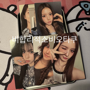 엔믹스 게스 포카 + 틴케이스 세트