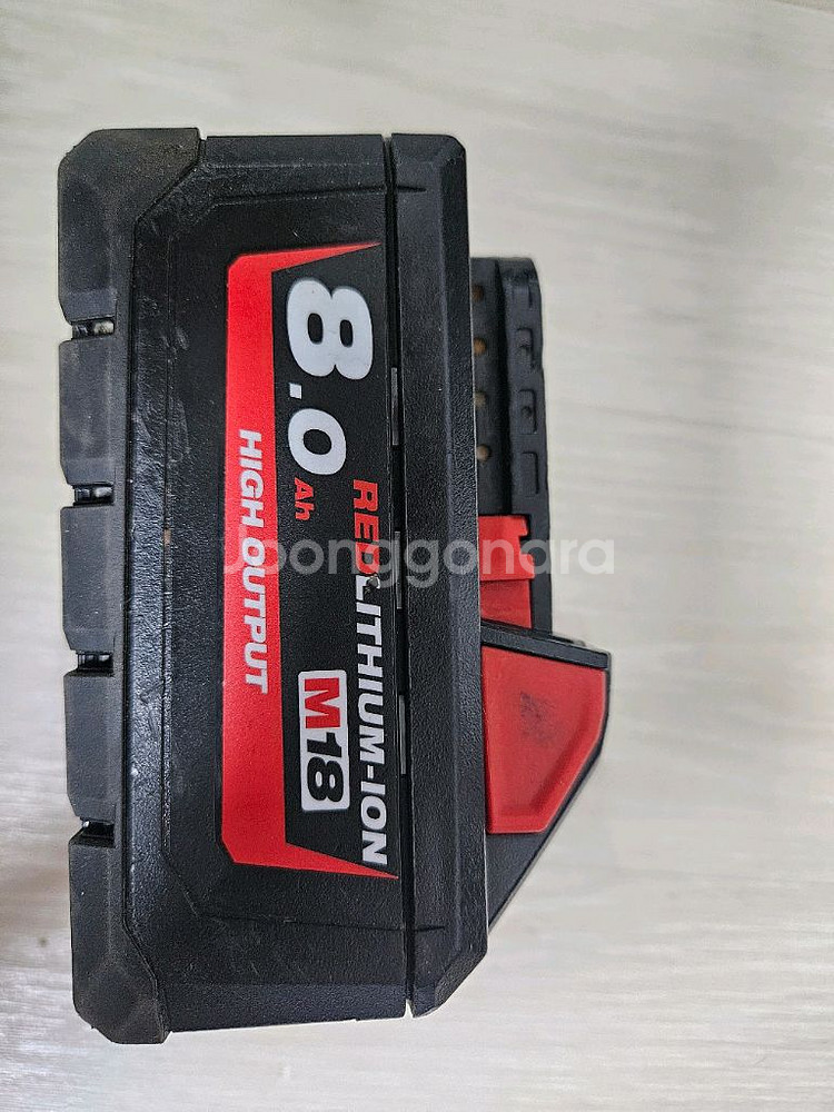 밀워키m18 8ah 정품 고방전 전동배터리--0