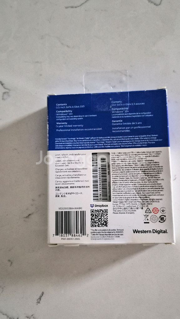 WD SSD 250G 미개봉 새상품--1