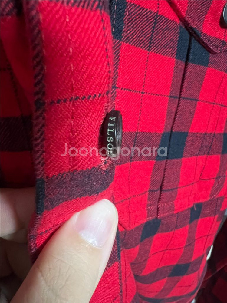 Filson 필슨 알라스칸 가이드 레드 플란넬 셔츠/s--4